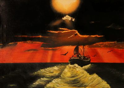 Mare Adriatico Tramonto - 1977