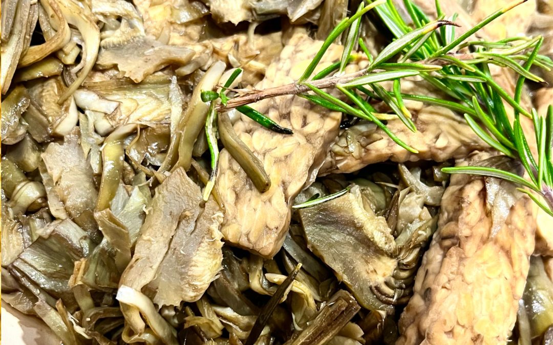 Stufato di Tempeh e carciofi