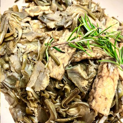 Stufato di Tempeh e carciofi