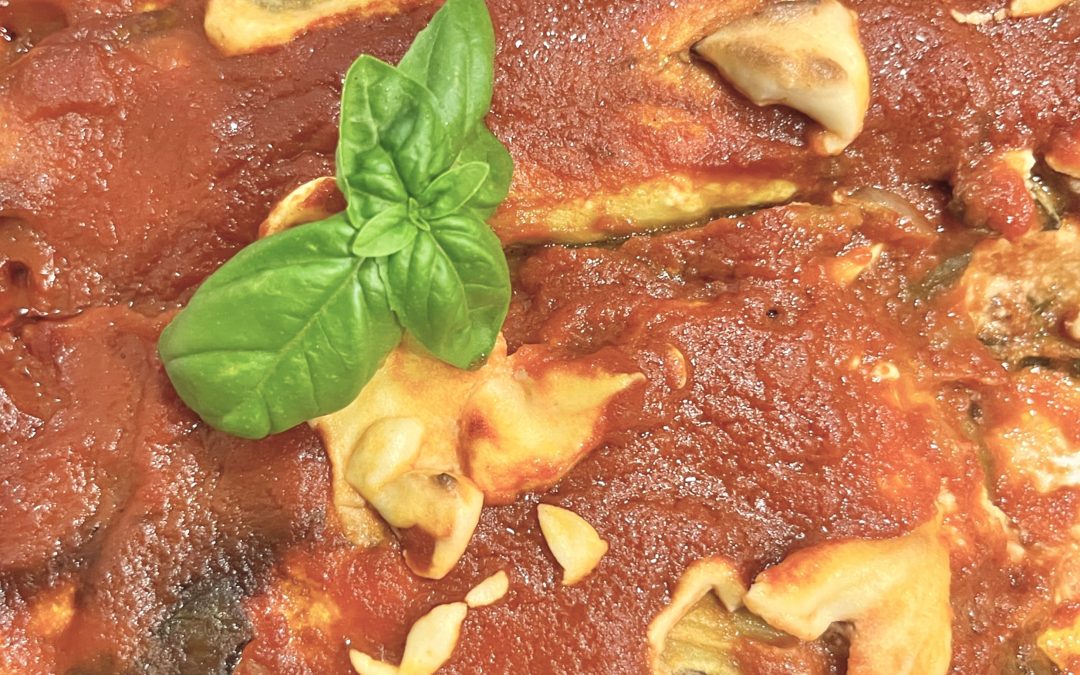 Parmigiana di melanzane vegana
