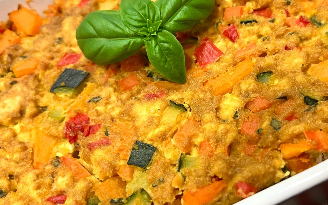 Sformato di Tofu con verdure