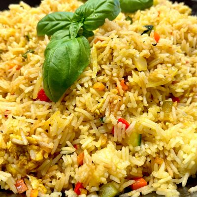 Riso Basmati alla cantonese/vegetariano